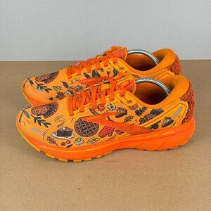 Brooks Ghost 14 Turkey Trot Athletic Running Shoes Mens 8 Orange Brown